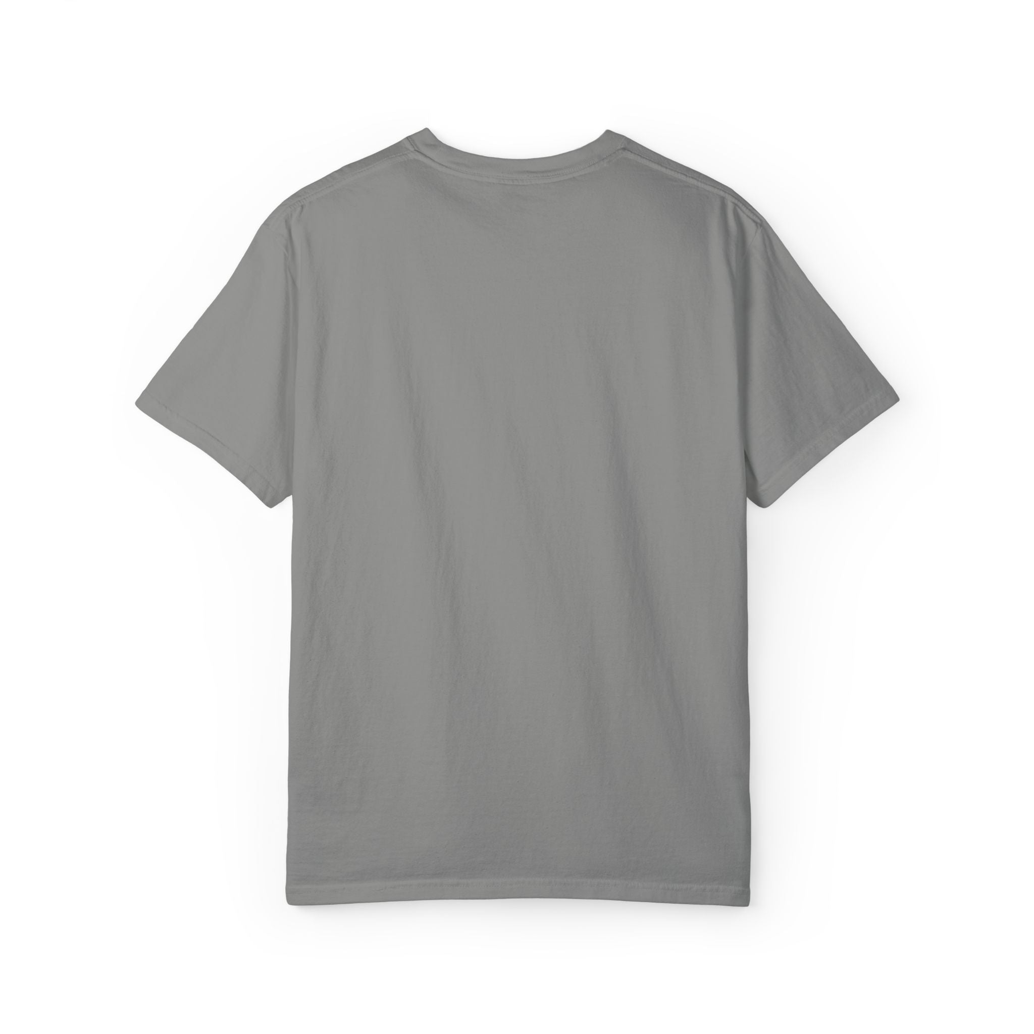 Racing Flag Minimalist T-Shirt — Small Chest Checkered Flag Graphic