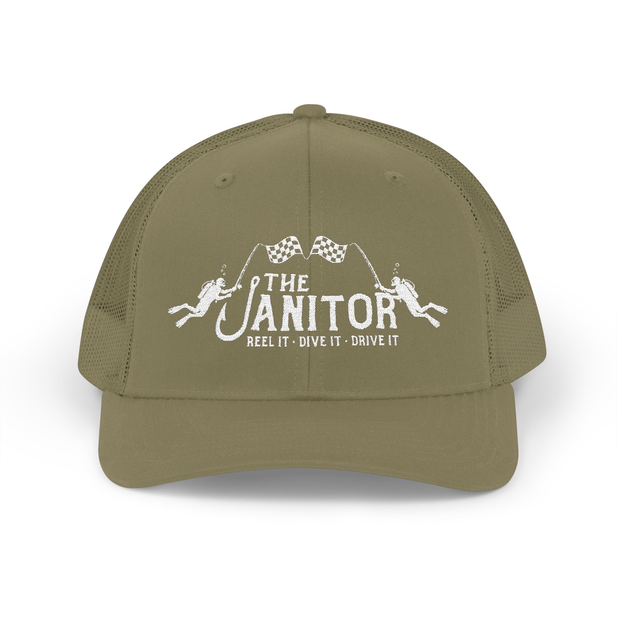 Janitor Vintage Logo Trucker Cap