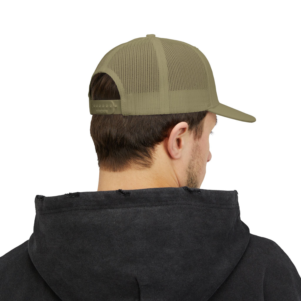 The Janitor Snapback Trucker Cap — Vintage Work Crew Hat