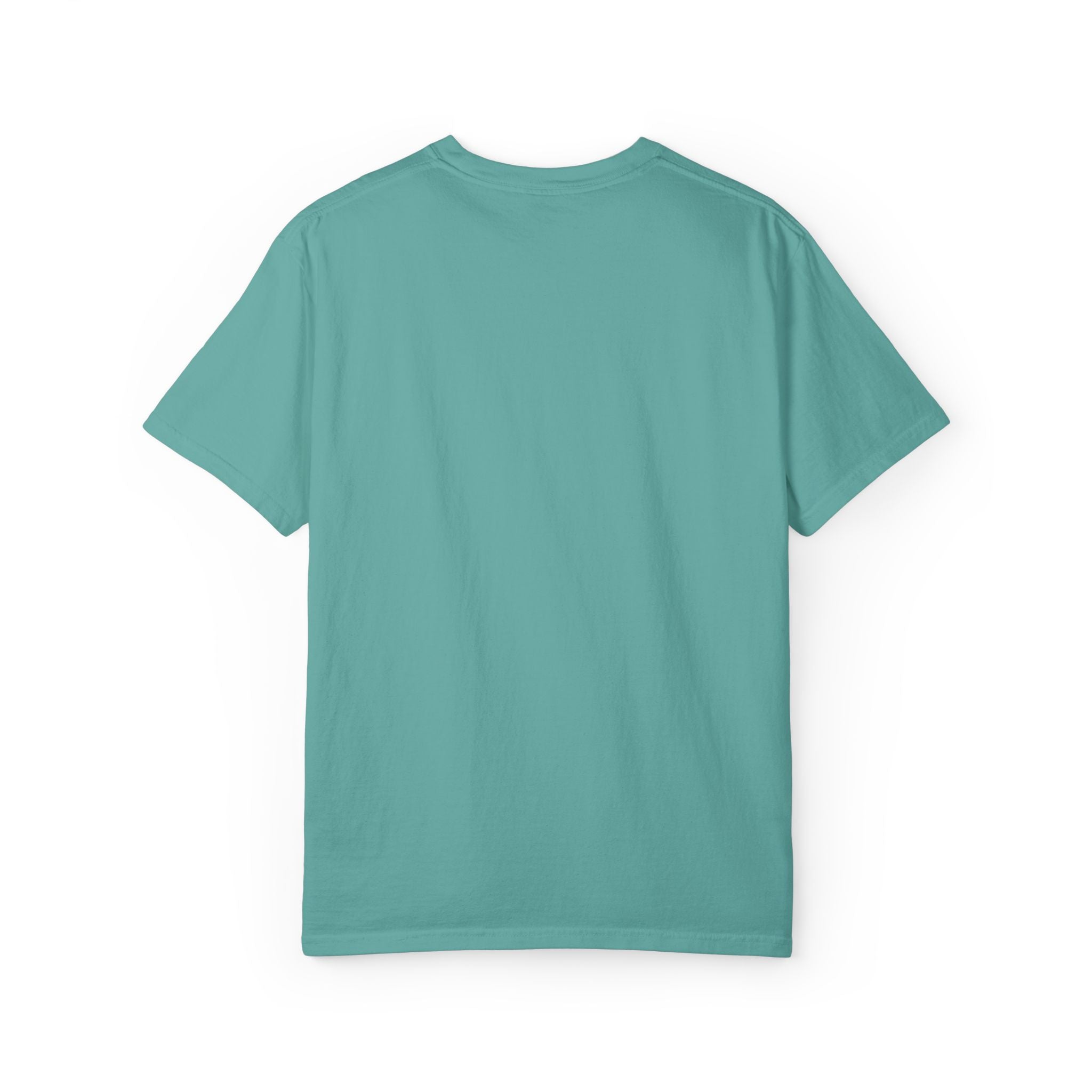 Racing Flag Minimalist T-Shirt — Small Chest Checkered Flag Graphic