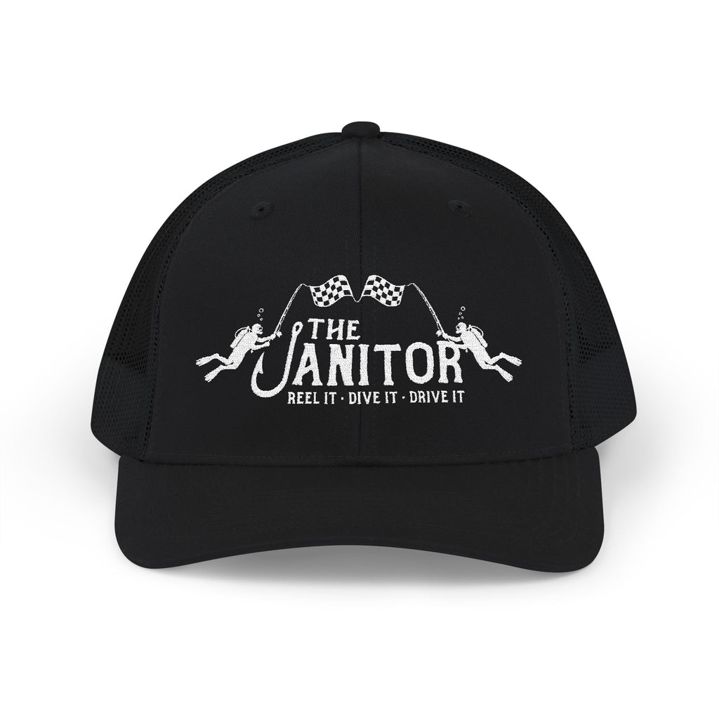 Janitor Vintage Logo Trucker Cap