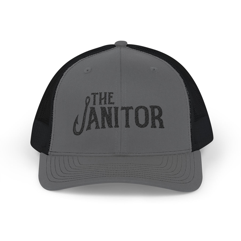 The Janitor Snapback Trucker Cap — Vintage Work Crew Hat