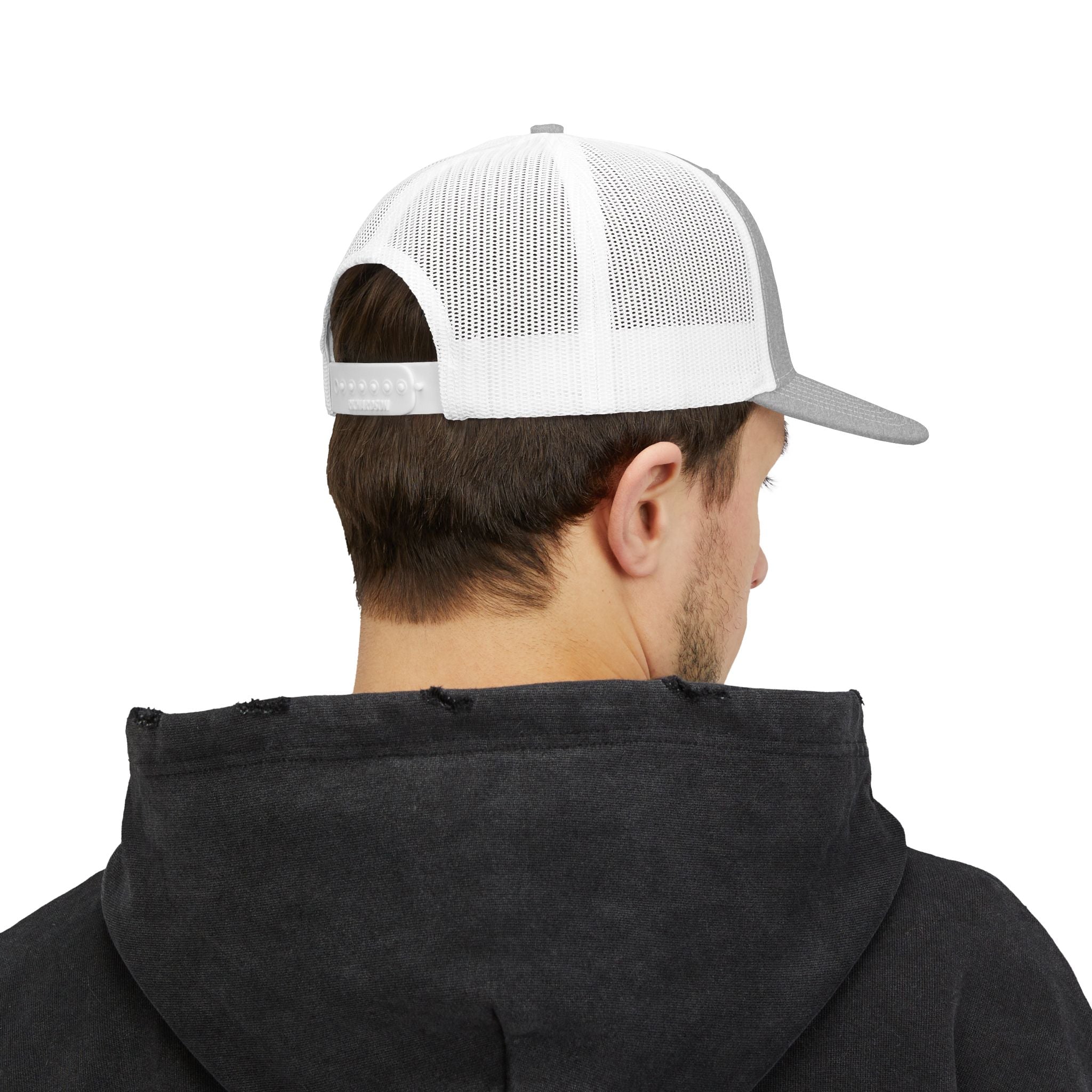 The Janitor Snapback Trucker Cap — Vintage Work Crew Hat