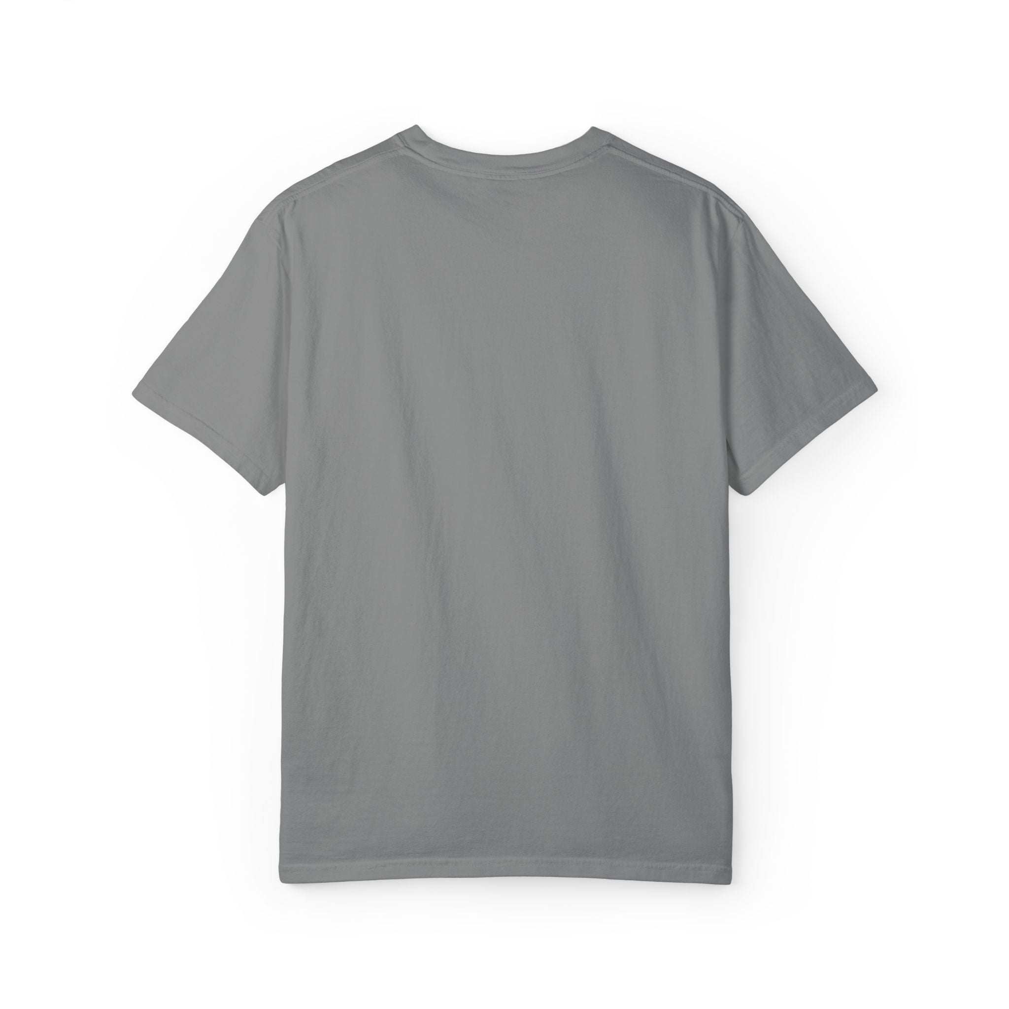 Racing Flag Minimalist T-Shirt — Small Chest Checkered Flag Graphic