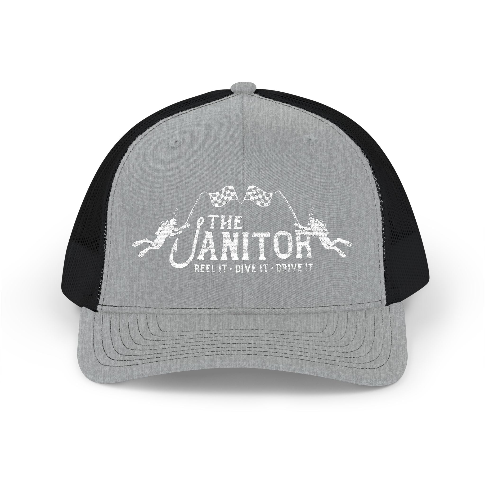Janitor Vintage Logo Trucker Cap