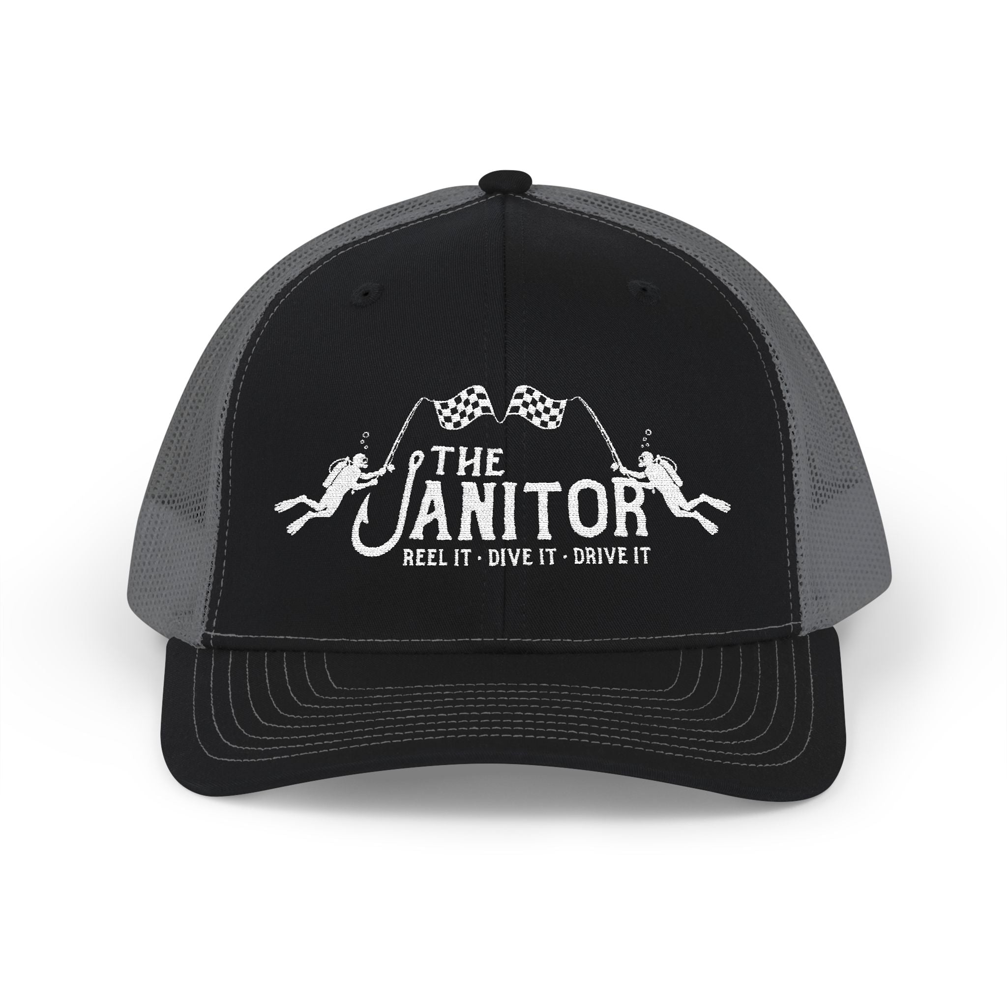 Janitor Vintage Logo Trucker Cap