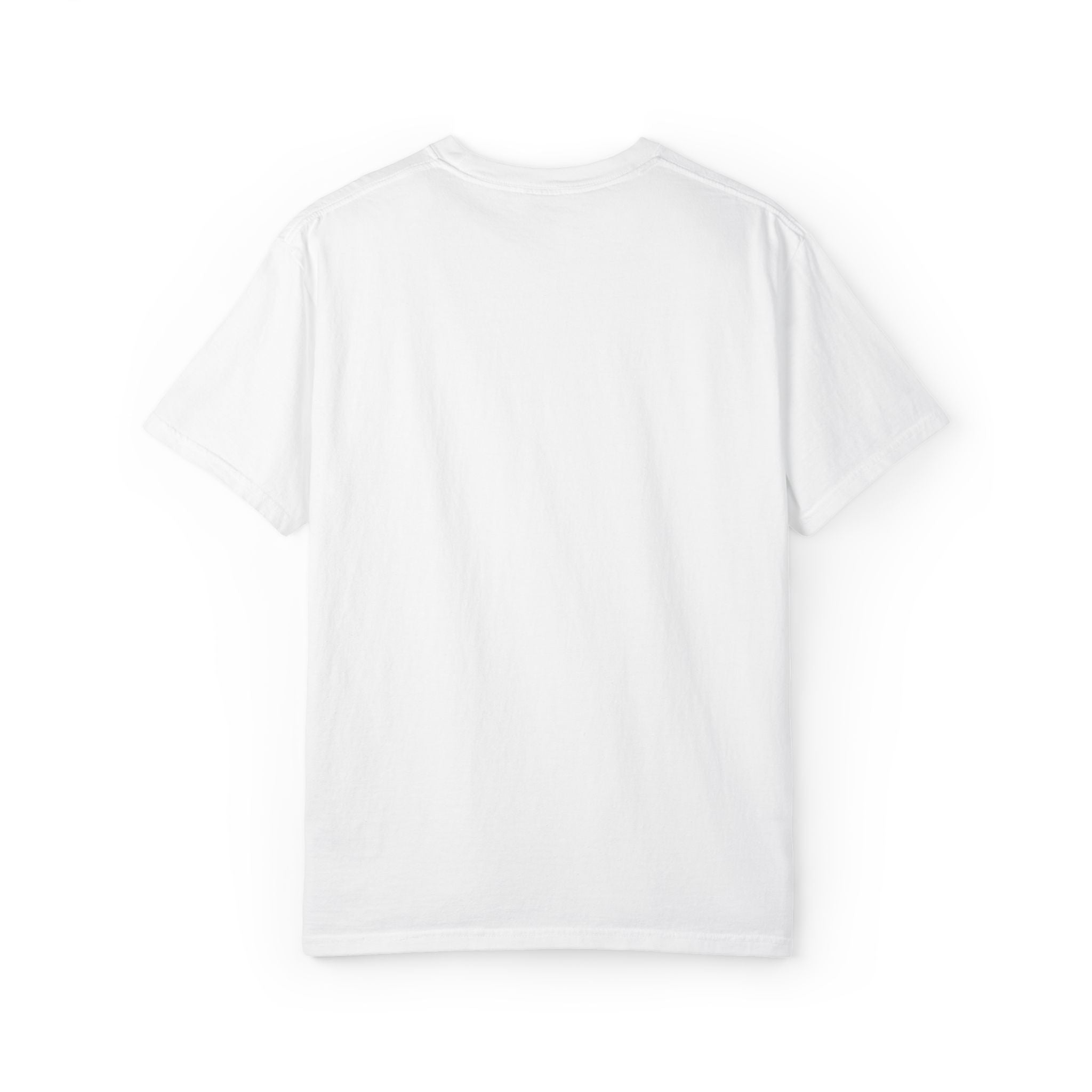 Racing Flag Minimalist T-Shirt — Small Chest Checkered Flag Graphic