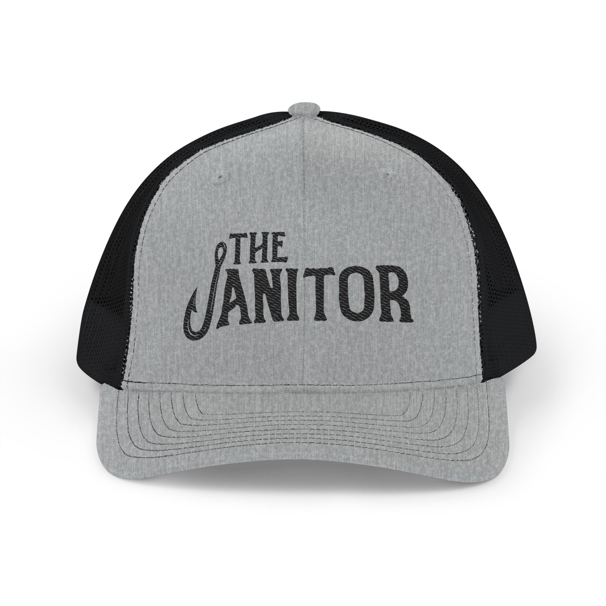 The Janitor Snapback Trucker Cap — Vintage Work Crew Hat
