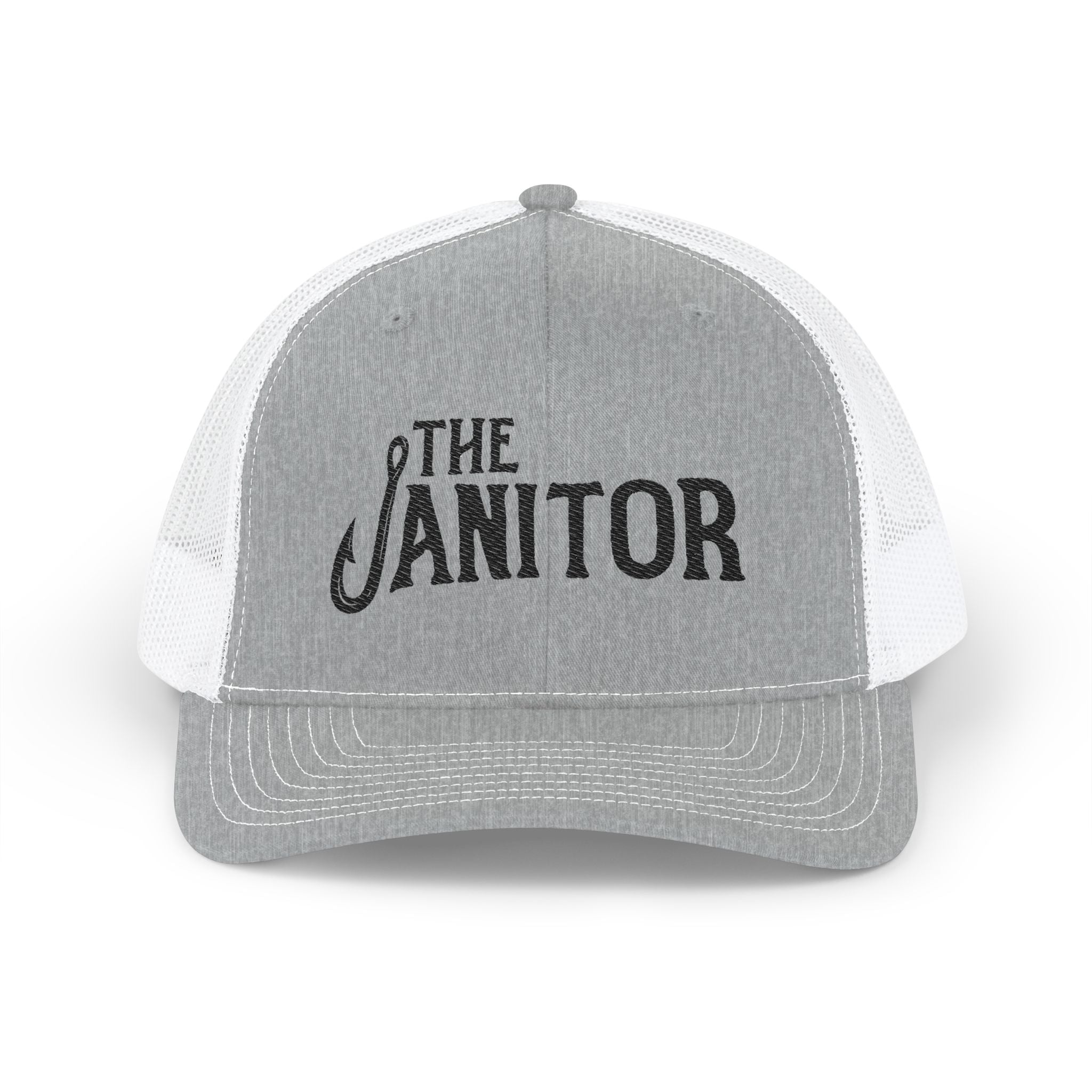 The Janitor Snapback Trucker Cap — Vintage Work Crew Hat