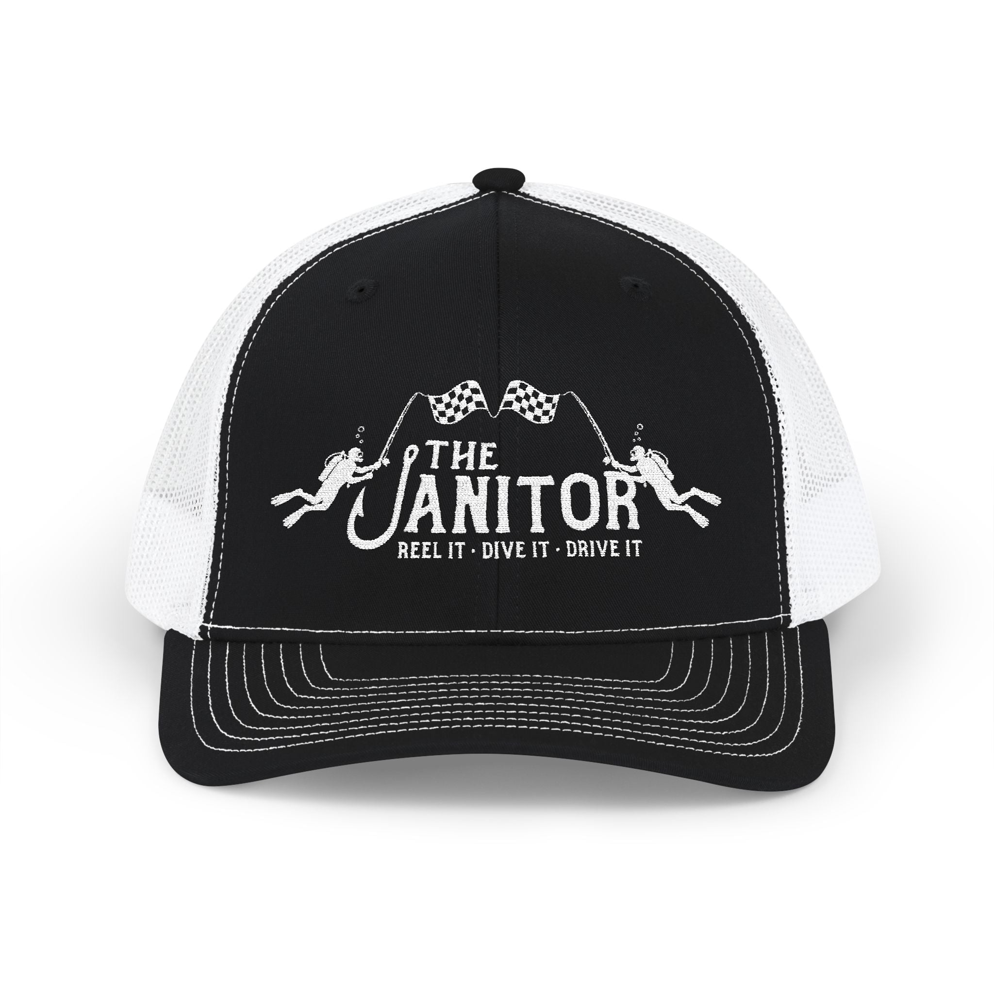 Janitor Vintage Logo Trucker Cap