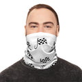 Checkered Flag Neck Gaiter – Racing Pattern Face Mask & Bandana