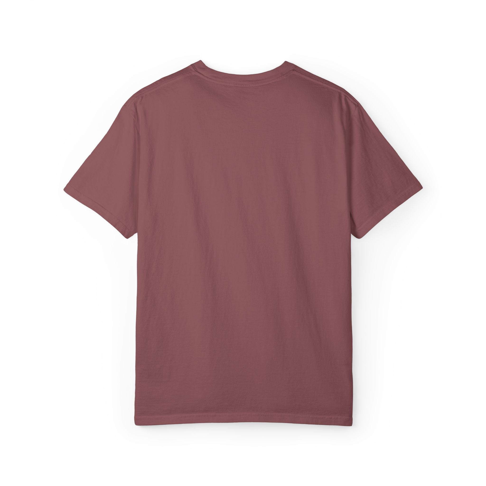 Racing Flag Minimalist T-Shirt — Small Chest Checkered Flag Graphic