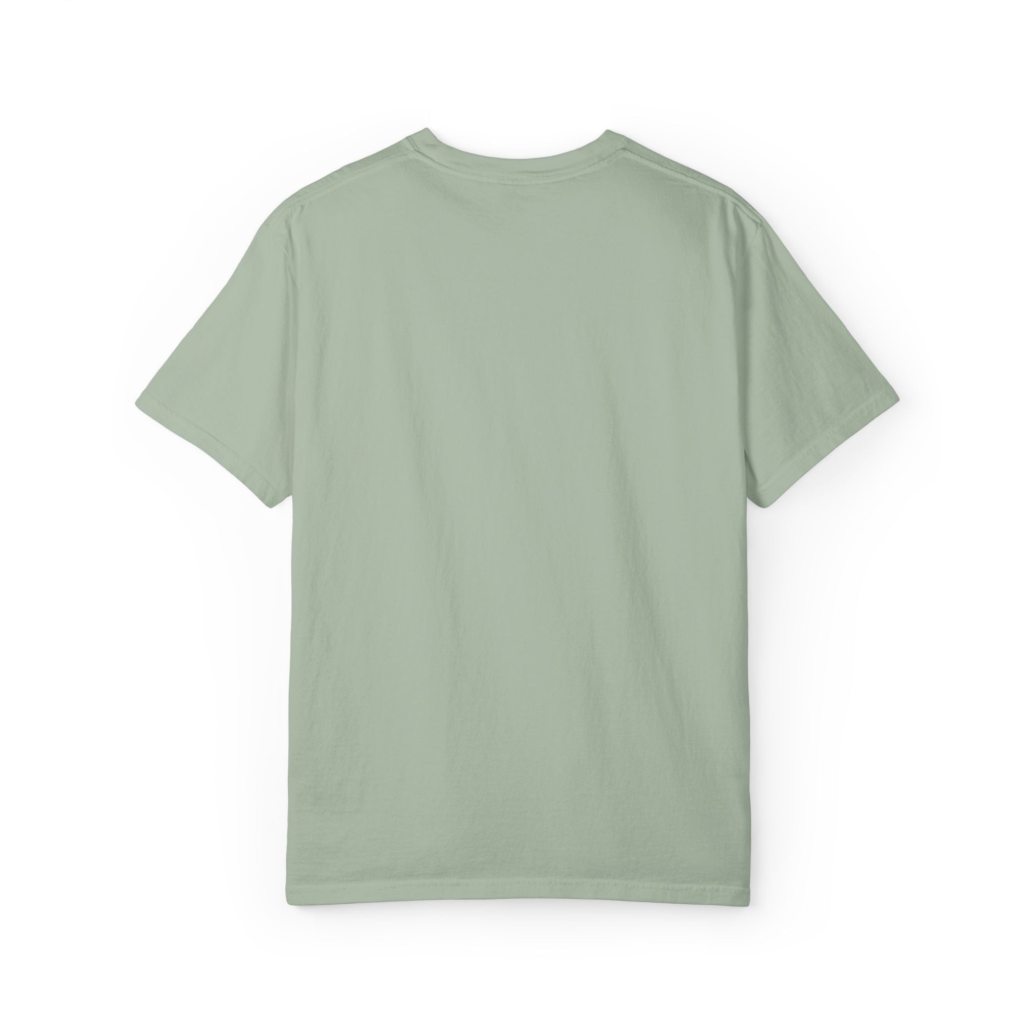 Racing Flag Minimalist T-Shirt — Small Chest Checkered Flag Graphic