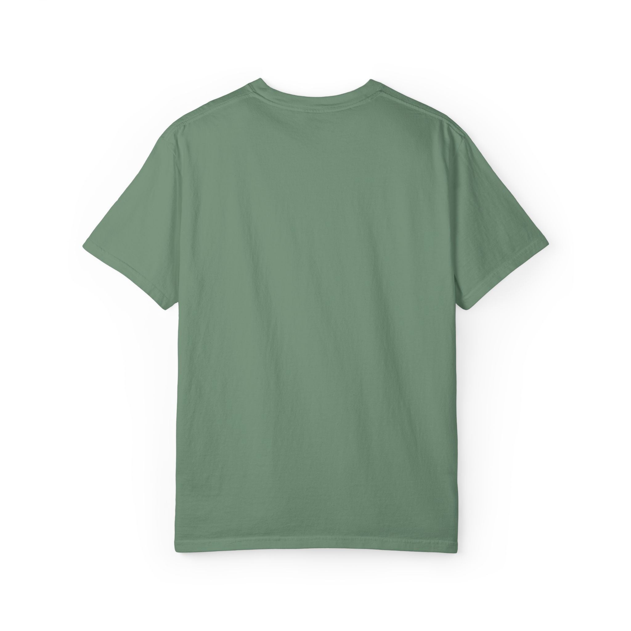 Racing Flag Minimalist T-Shirt — Small Chest Checkered Flag Graphic