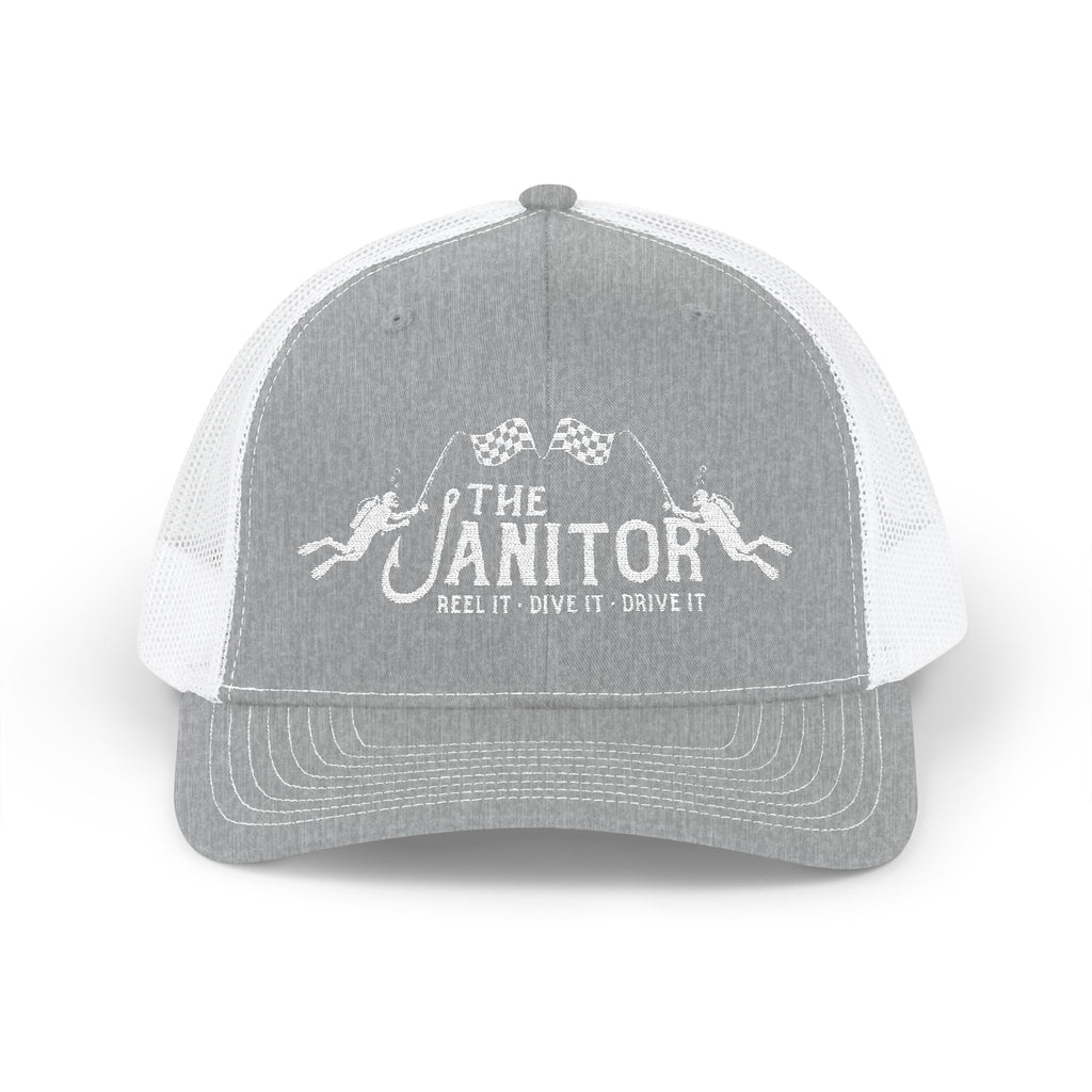 Janitor Vintage Logo Trucker Cap